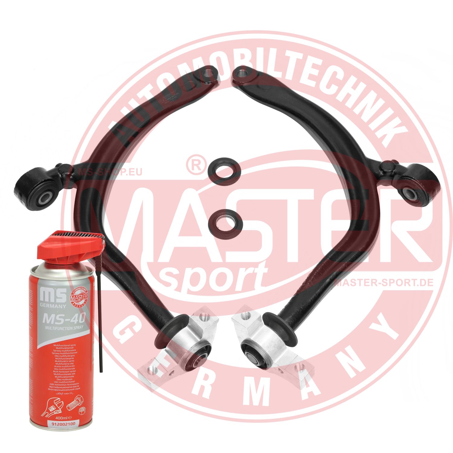 Control/Trailing Arm Kit, wheel suspension (36874/1-KIT-MSP)