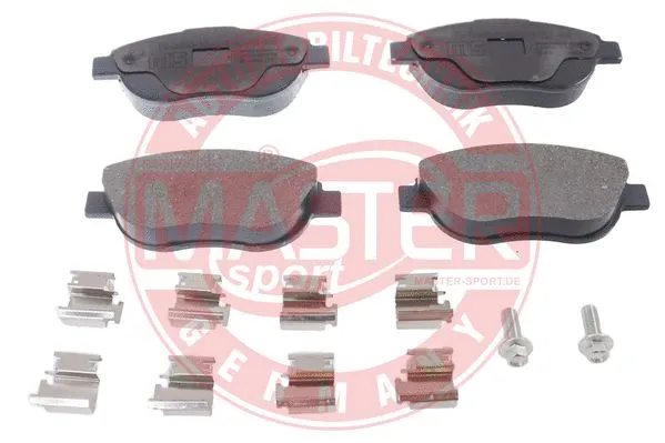 Brake Pad Set, disc brake (13046038402N-SET-MS)
