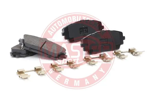 Brake Pad Set, disc brake (13046056492N-SET-MS)