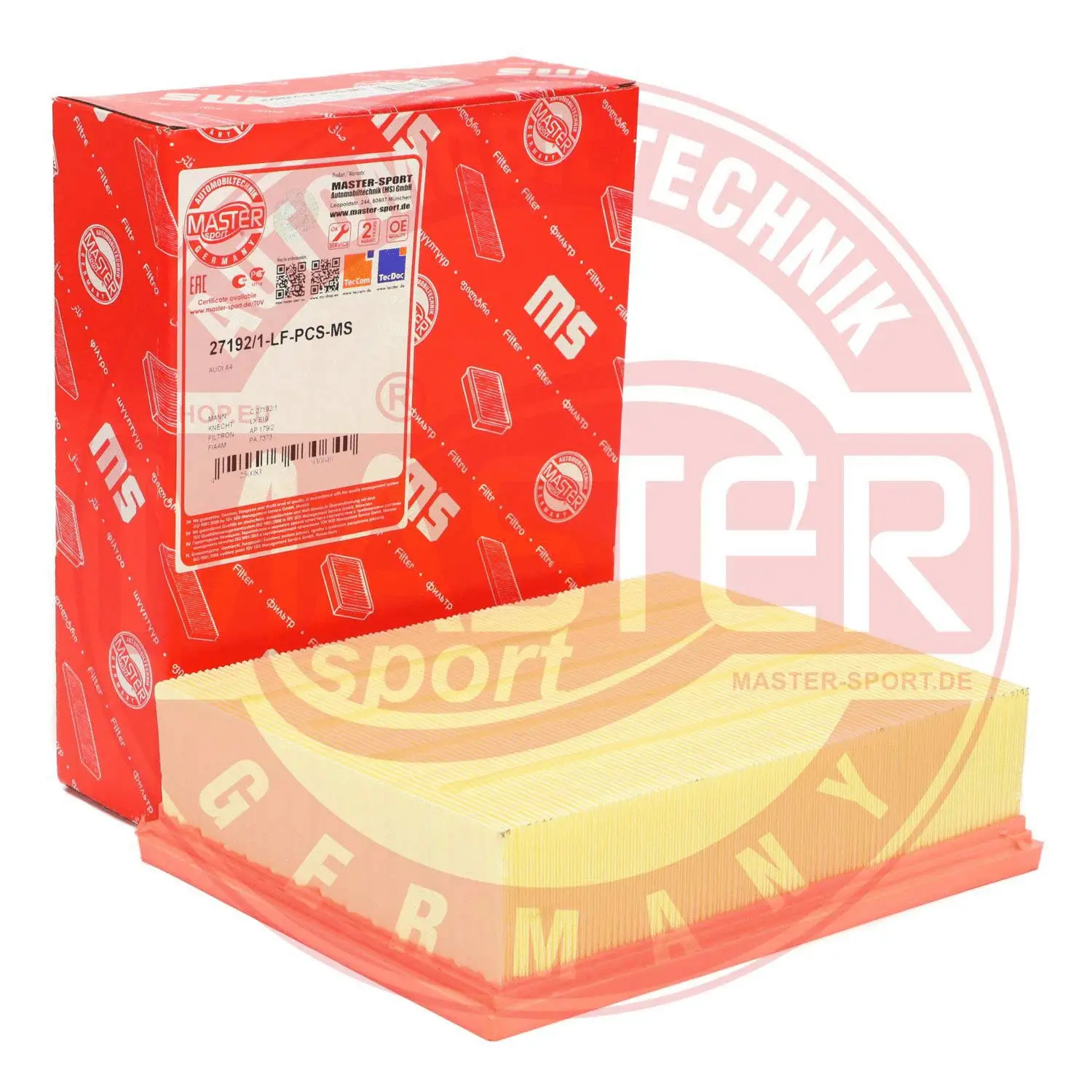 Air Filter (27192/1-LF-PCS-MS)