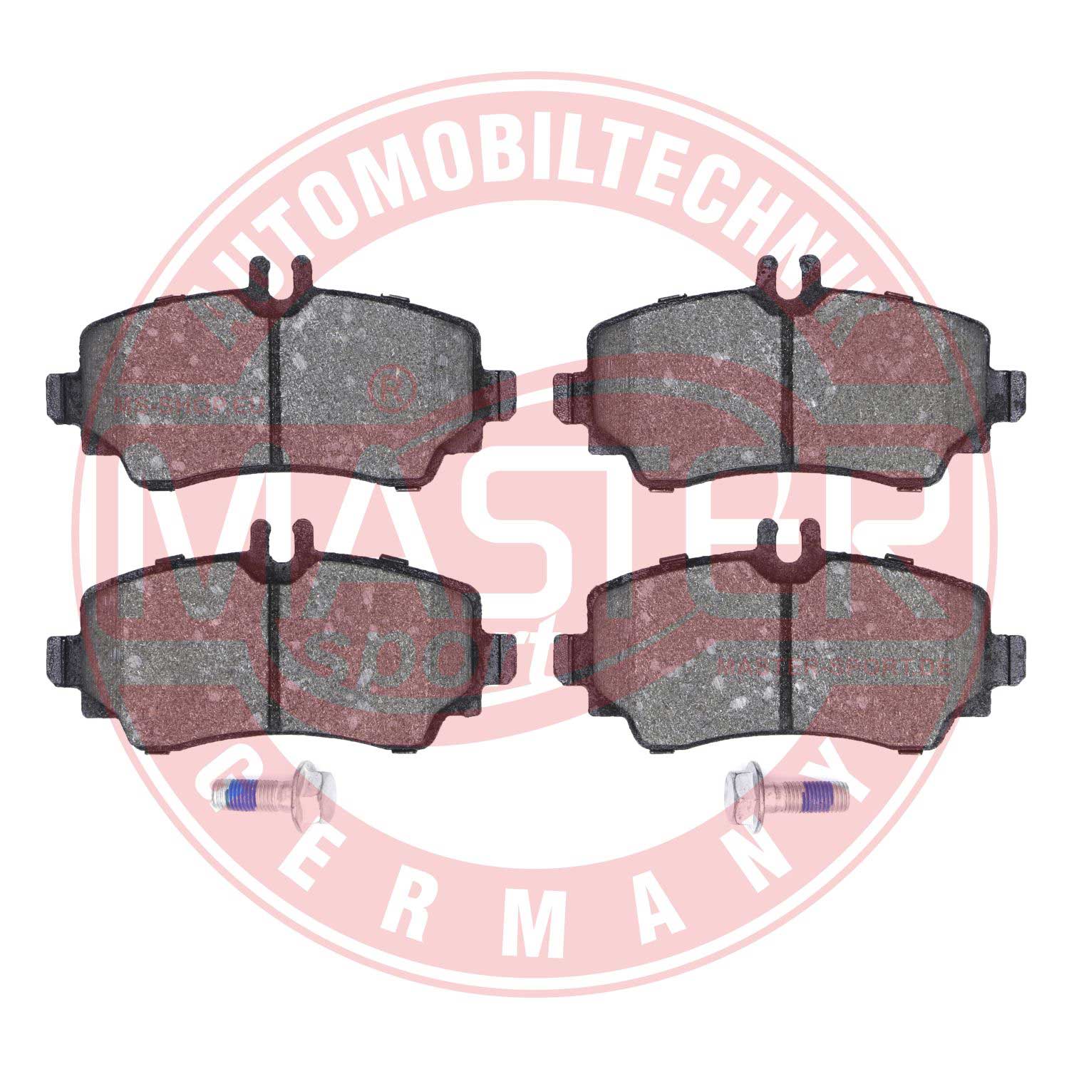Brake Pad Set, disc brake (13046028282N-SET-MS)