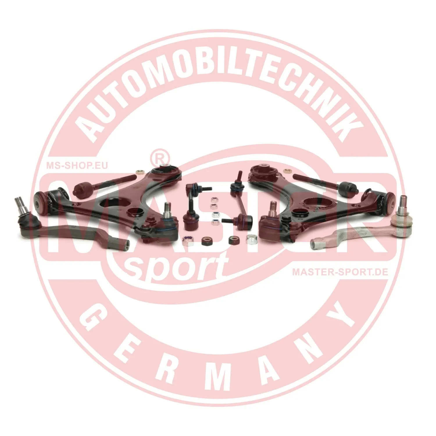 Control/Trailing Arm Kit, wheel suspension (37074-KIT-MS)