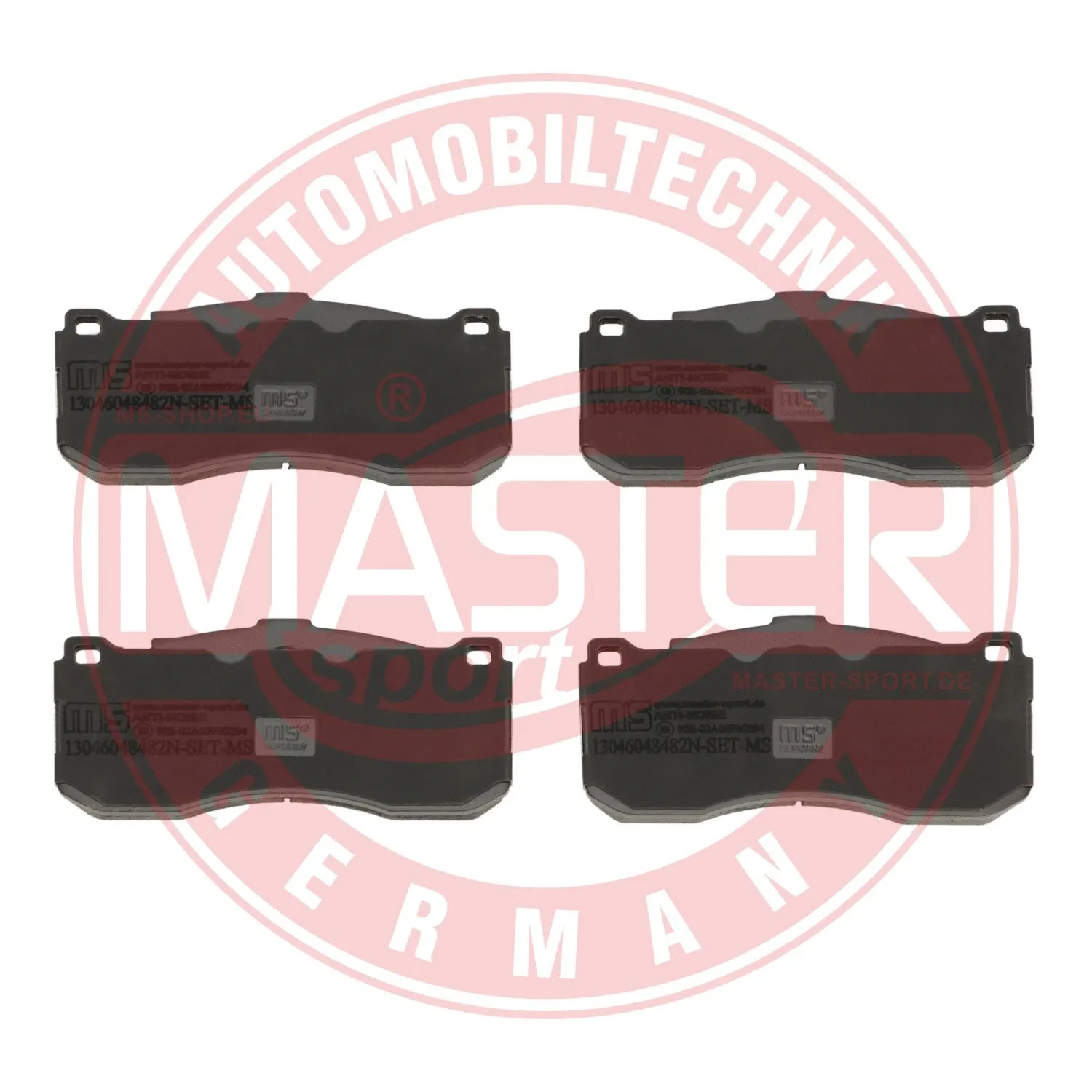 Brake Pad Set, disc brake (13046048482N-SET-MS)