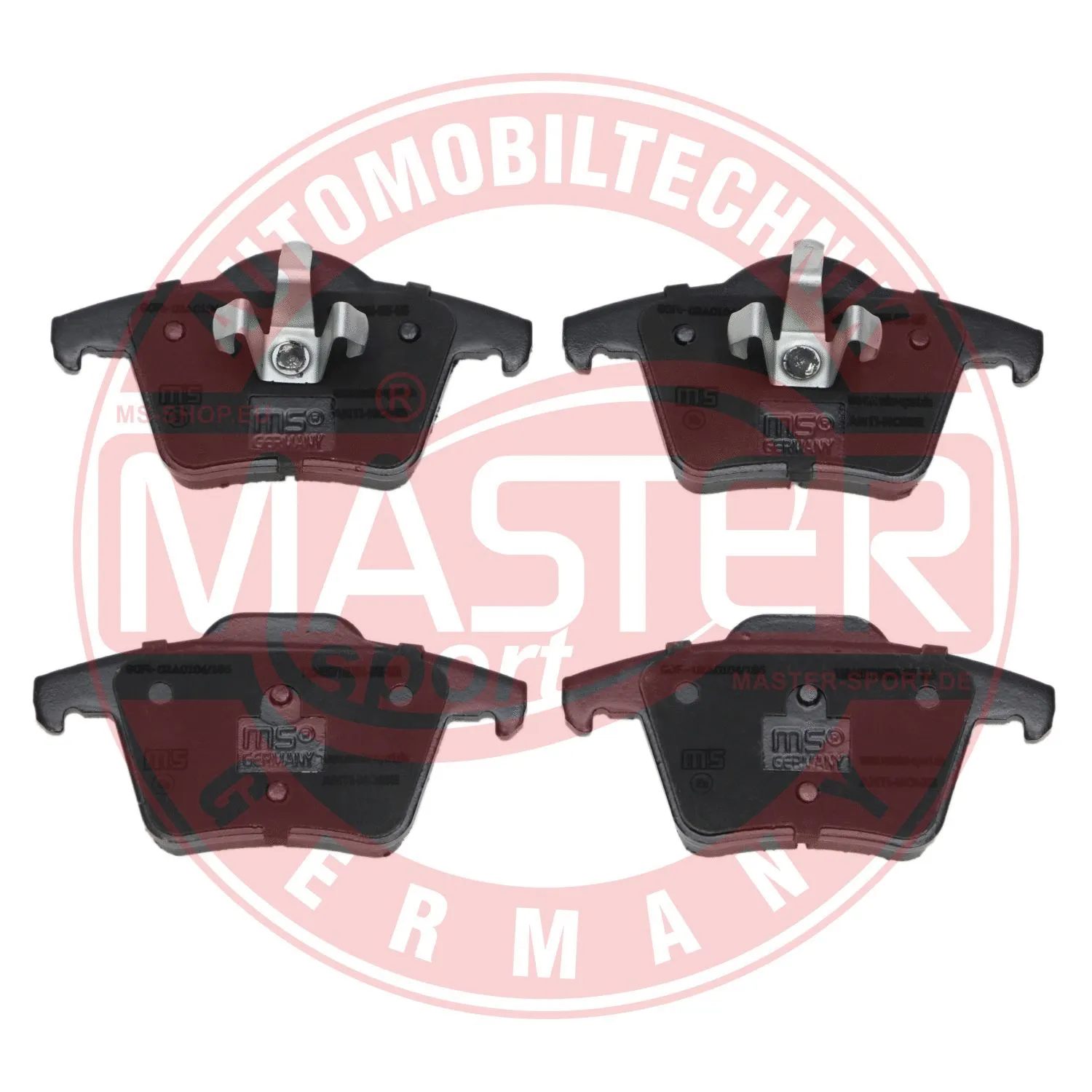 Brake Pad Set, disc brake (13046071892N-SET-MS)