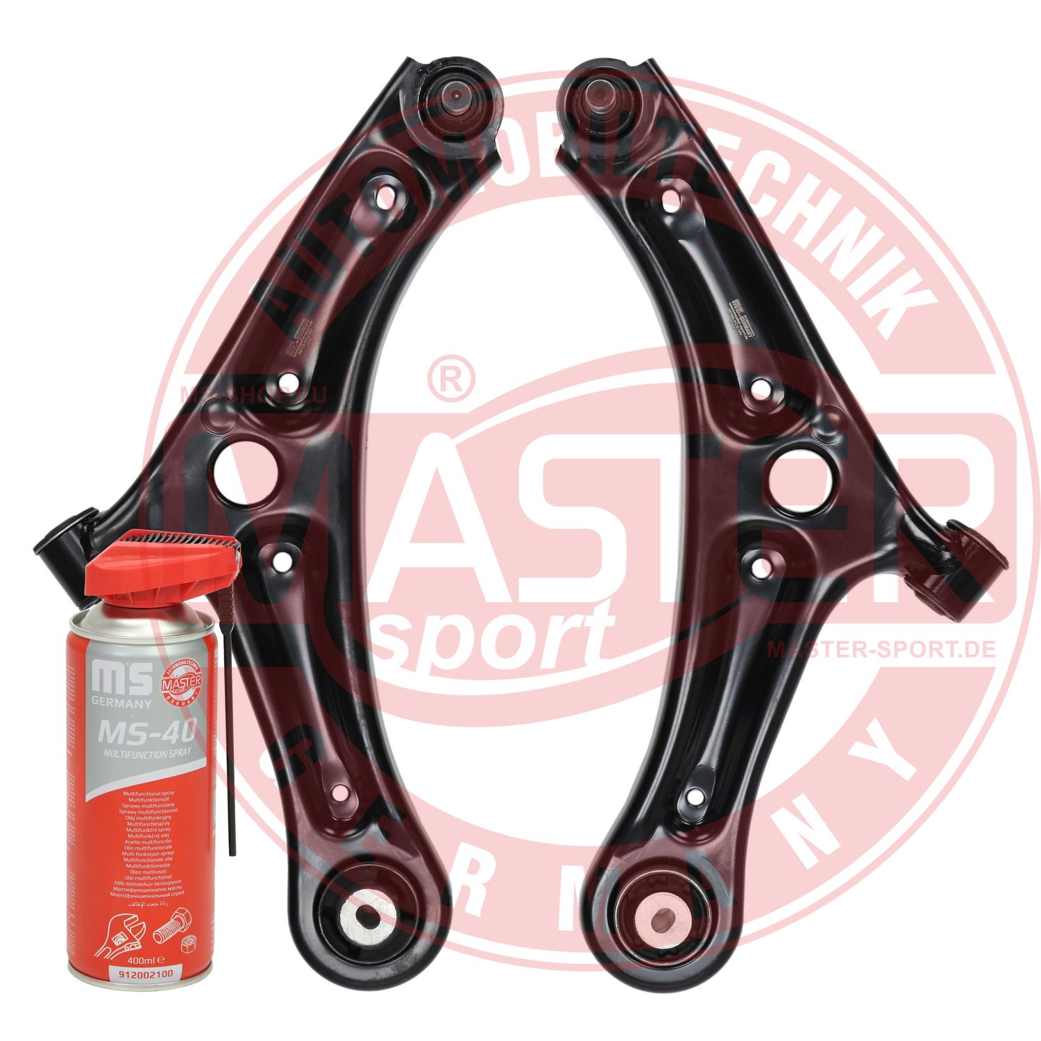 Control/Trailing Arm Kit, wheel suspension (37131-KIT-MSP)