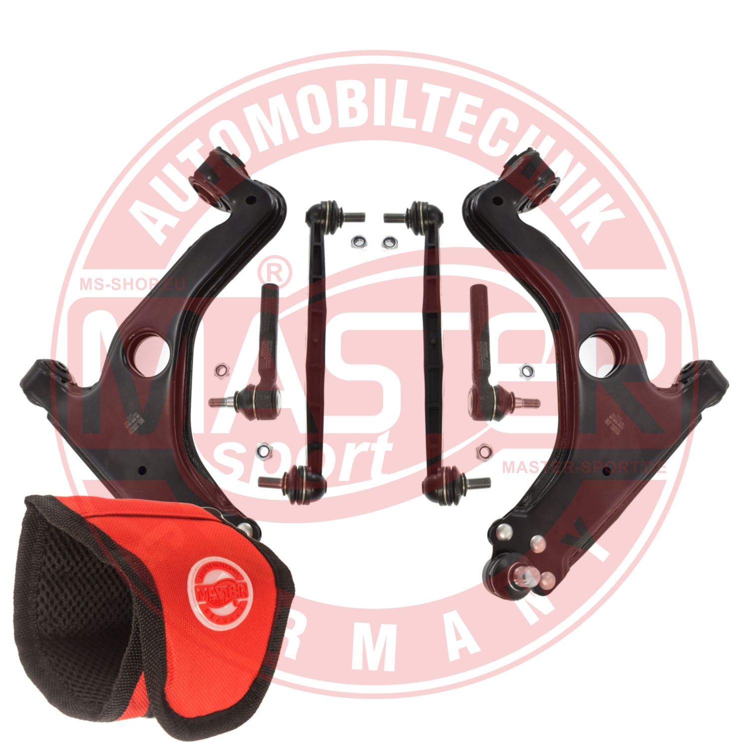 Control/Trailing Arm Kit, wheel suspension (36931-KIT-MSM)
