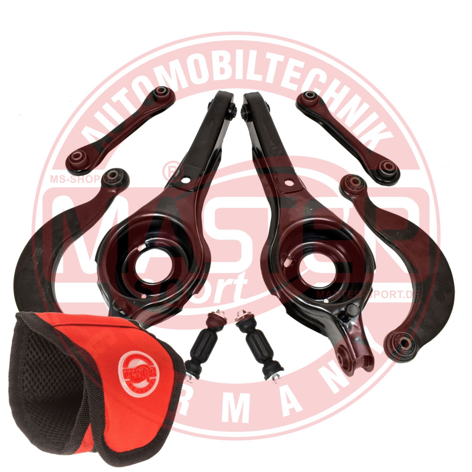 Control/Trailing Arm Kit, wheel suspension (36880-KIT-MSM)