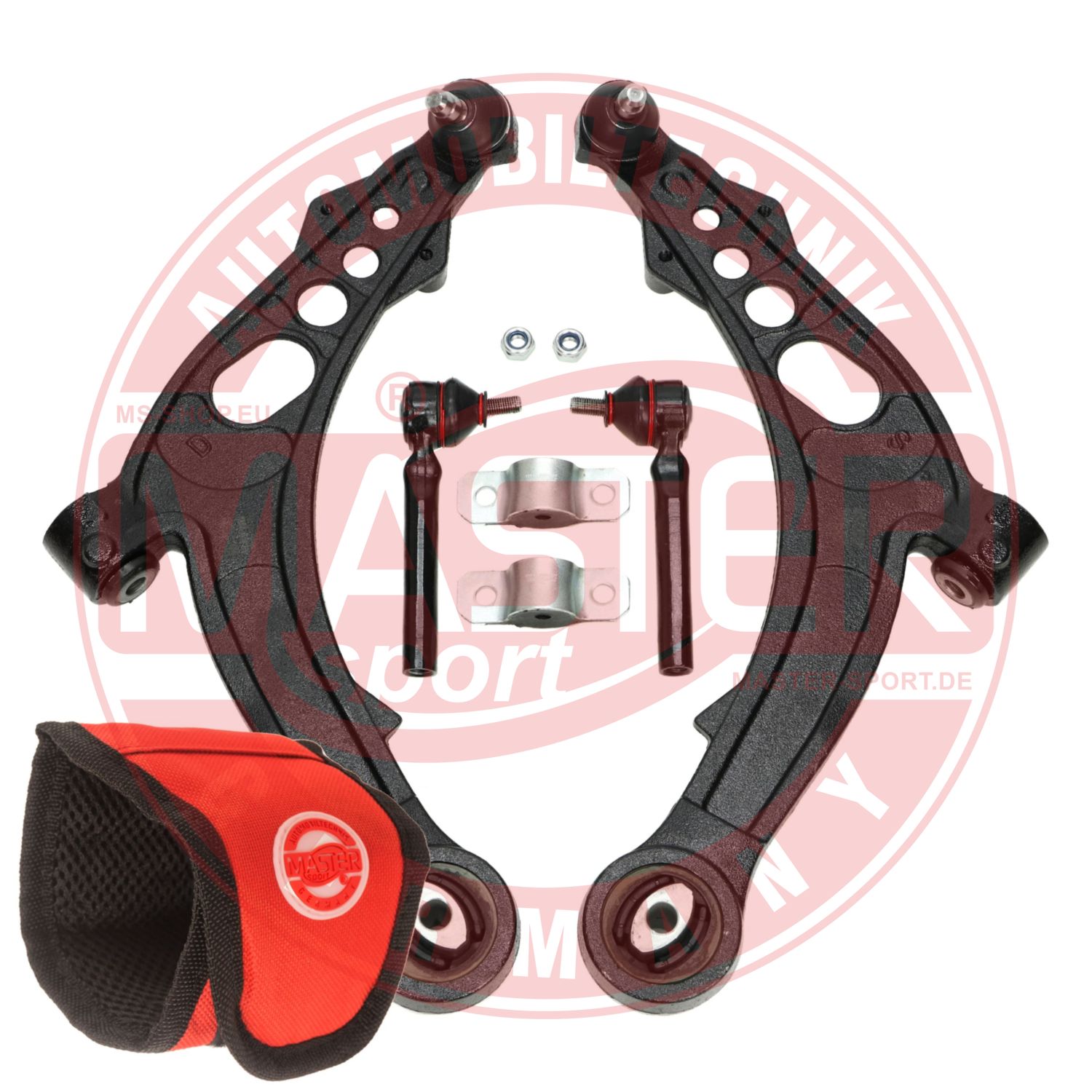 Control/Trailing Arm Kit, wheel suspension (37031-KIT-MSM)