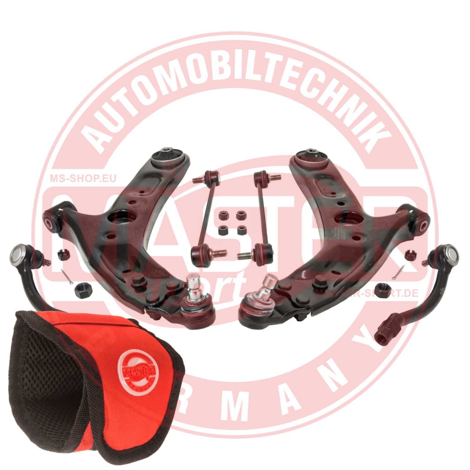 Control/Trailing Arm Kit, wheel suspension (36963-KIT-MSM)