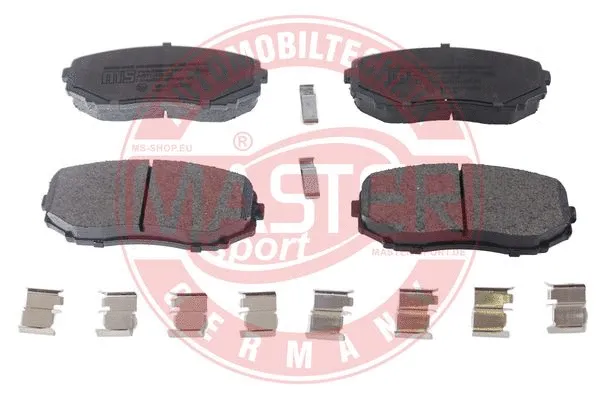 Brake Pad Set, disc brake (13046056062N-SET-MS)