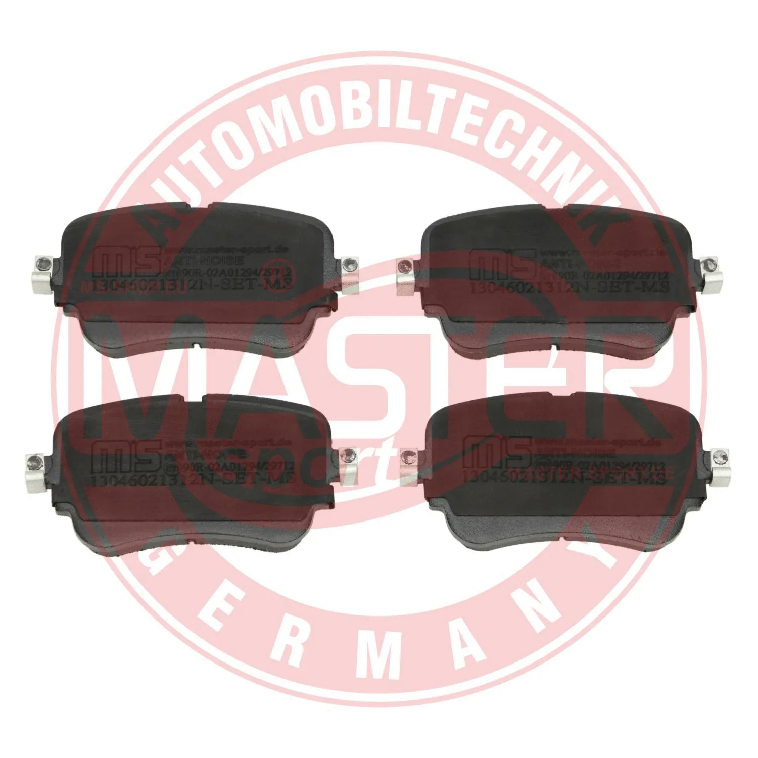 Brake Pad Set, disc brake (13046021312N-SET-MS)