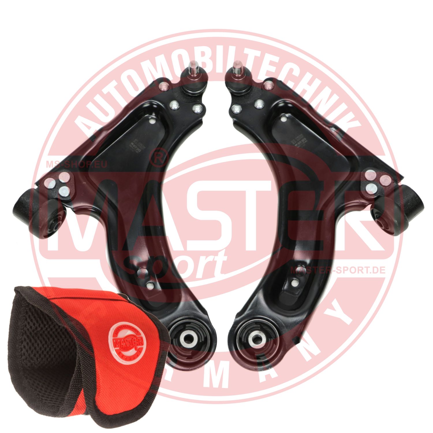 Control/Trailing Arm Kit, wheel suspension (36932/1-KIT-MSM)