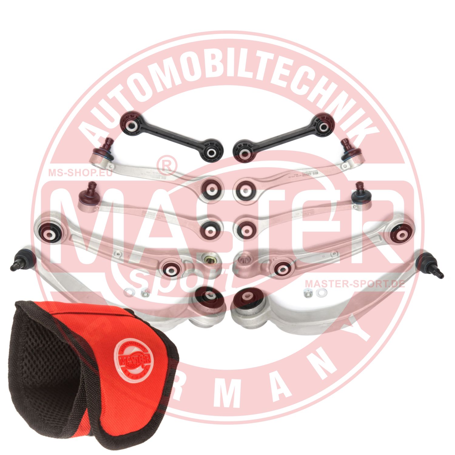 Control/Trailing Arm Kit, wheel suspension (37014-KIT-MSM)