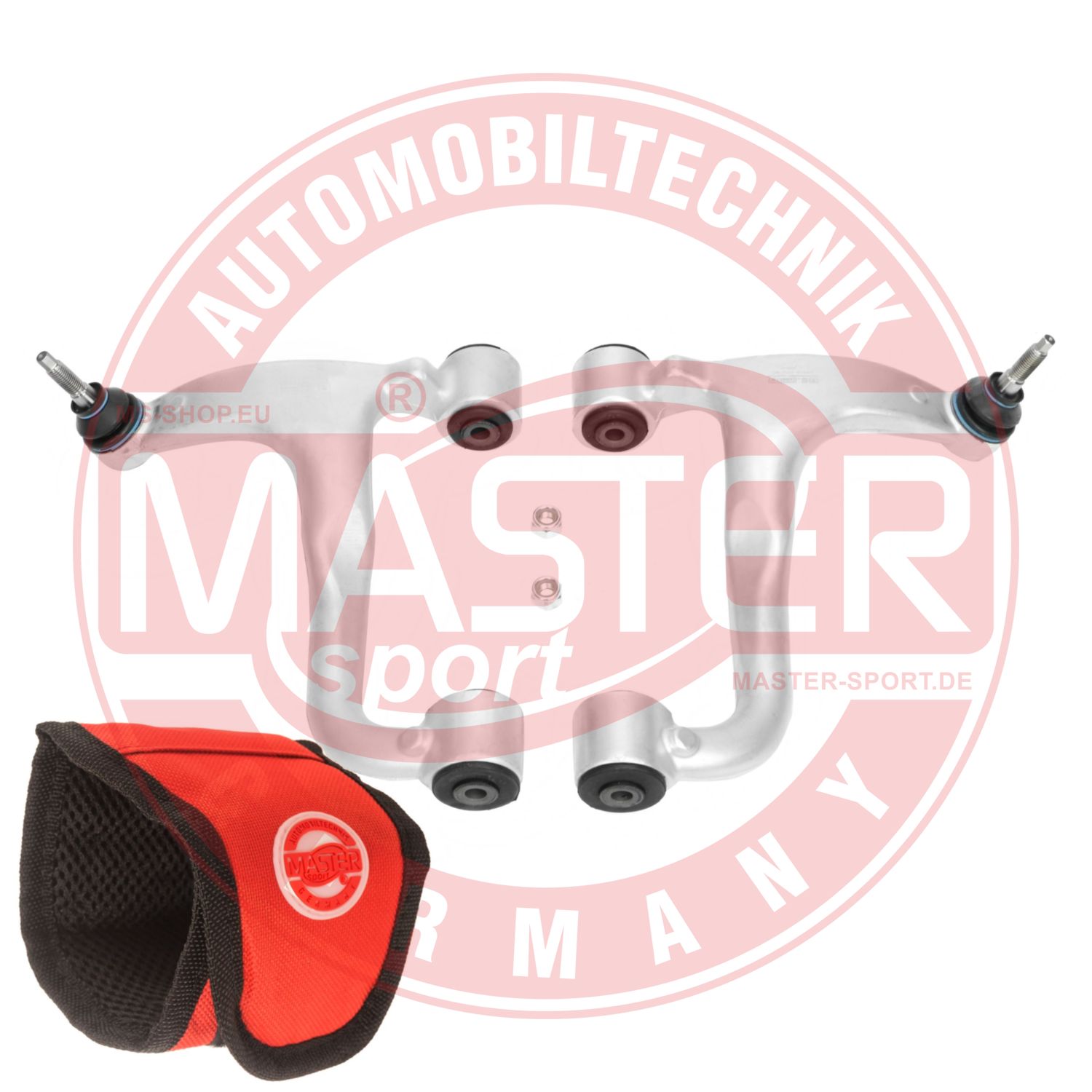 Control/Trailing Arm Kit, wheel suspension (37121-KIT-MSM)