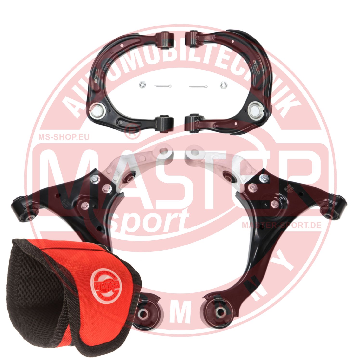 Control/Trailing Arm Kit, wheel suspension (37164-KIT-MSM)