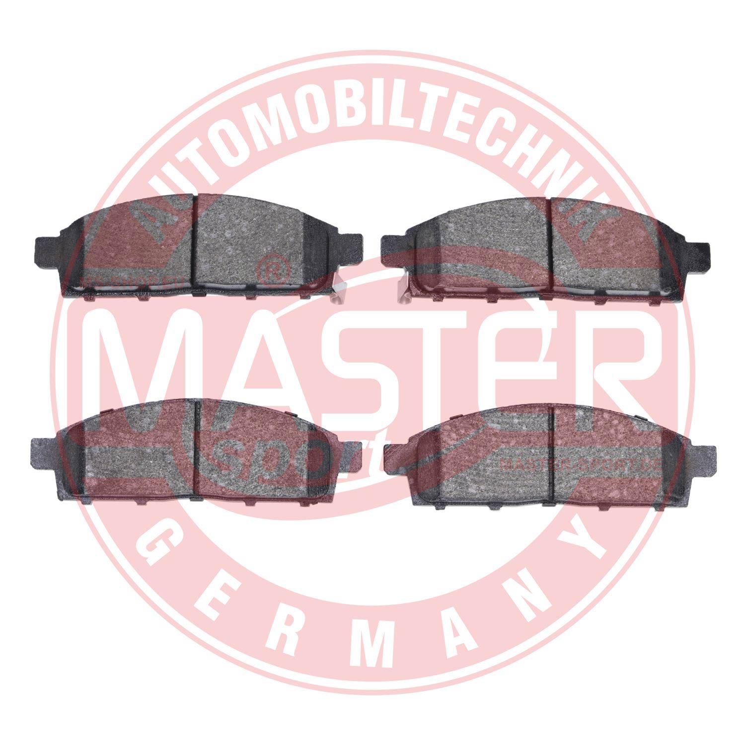 Brake Pad Set, disc brake (13046144152N-SET-MS)