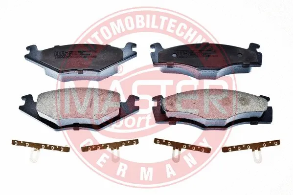 Brake Pad Set, disc brake (13046070322N-SET-MS)