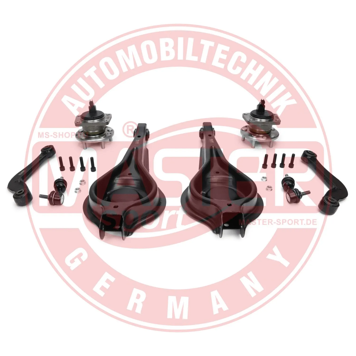 Control/Trailing Arm Kit, wheel suspension (37062/3-KIT-MS)