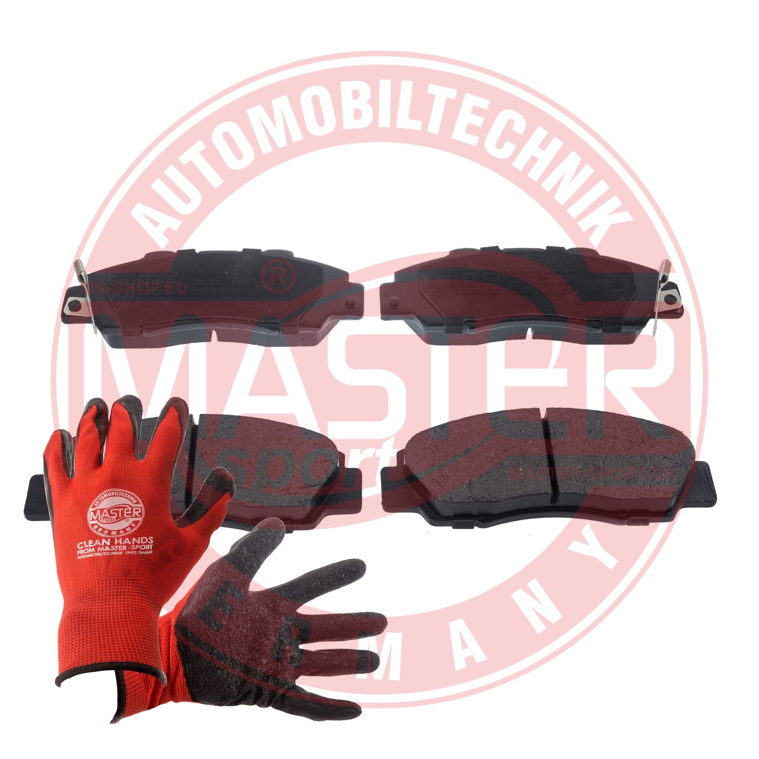 Brake Pad Set, disc brake (13046059822N-SET-MSP)