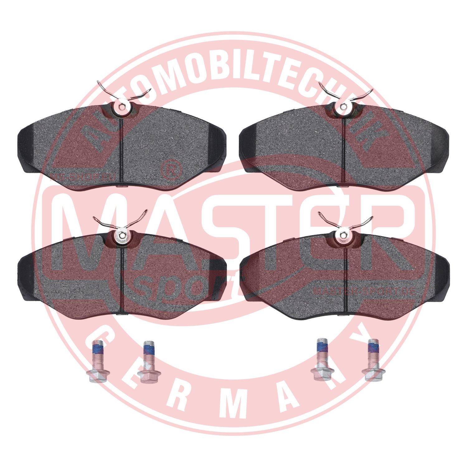 Brake Pad Set, disc brake (13046028702T-SET-MS)