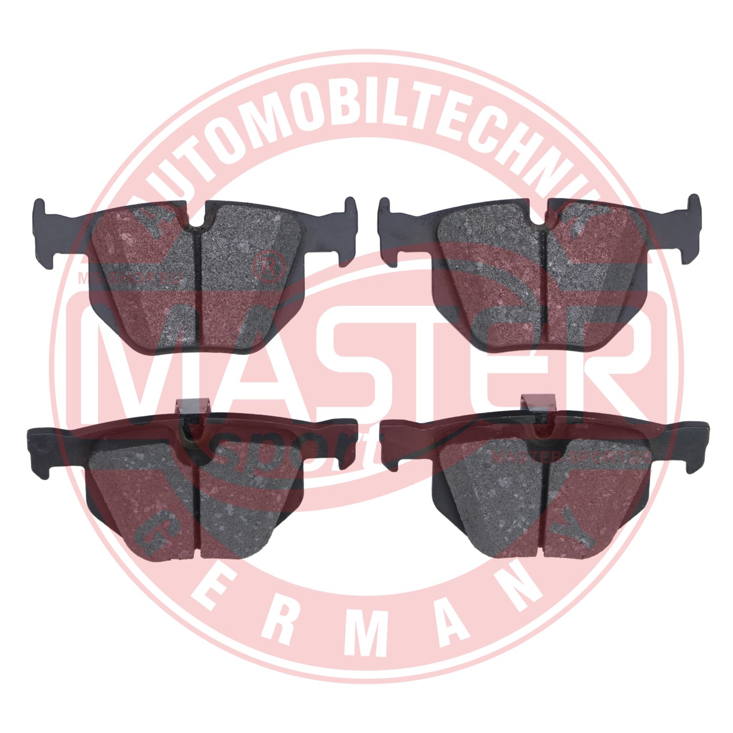 Brake Pad Set, disc brake (13046072322N-SET-MS)
