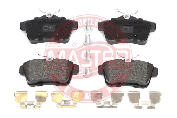 Brake Pad Set, disc brake (13046027612N-SET-MS)