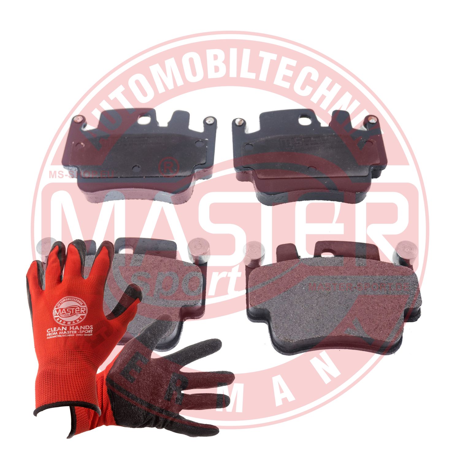 Brake Pad Set, disc brake (13046049872N-SET-MSP)