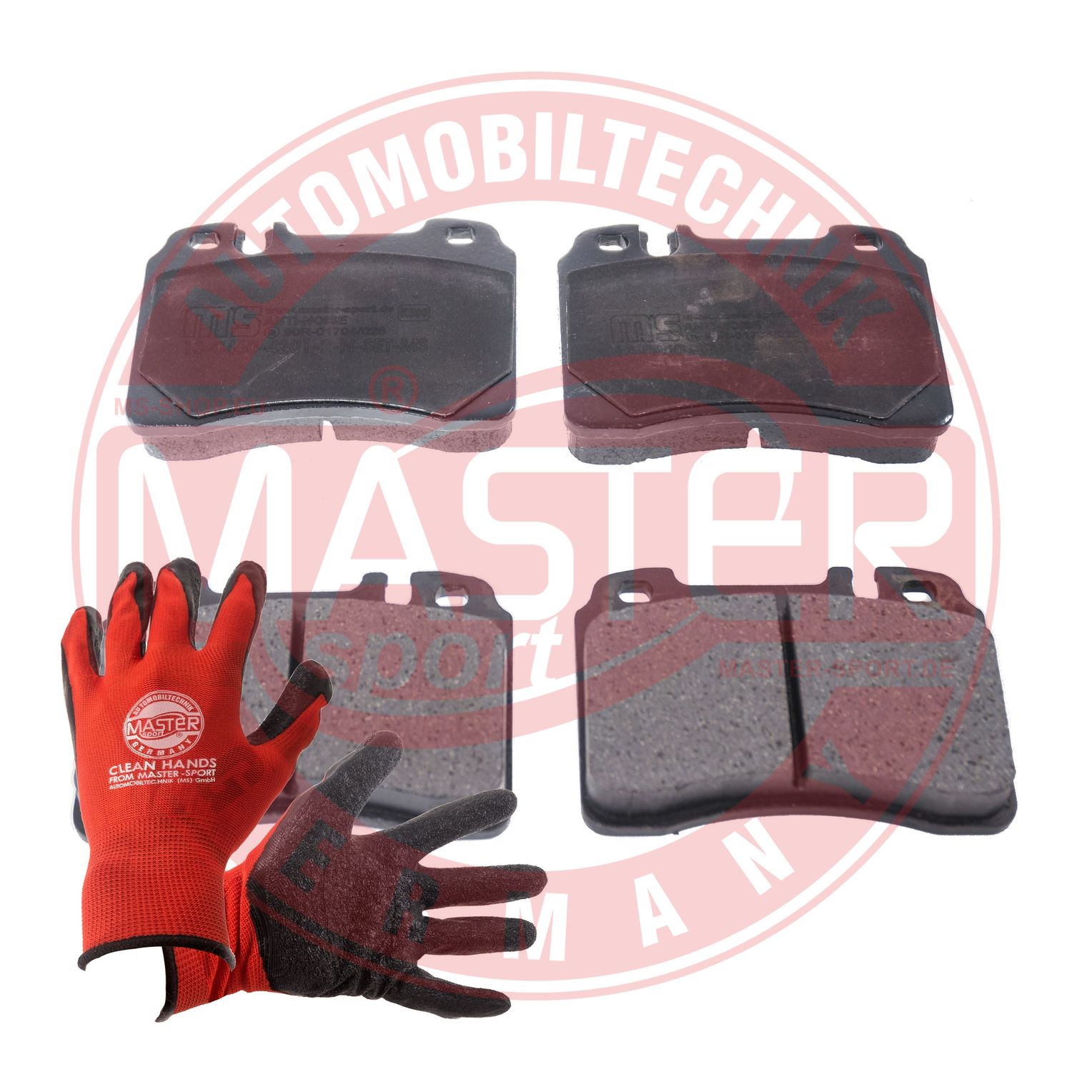 Brake Pad Set, disc brake (13046042012N-SET-MSP)