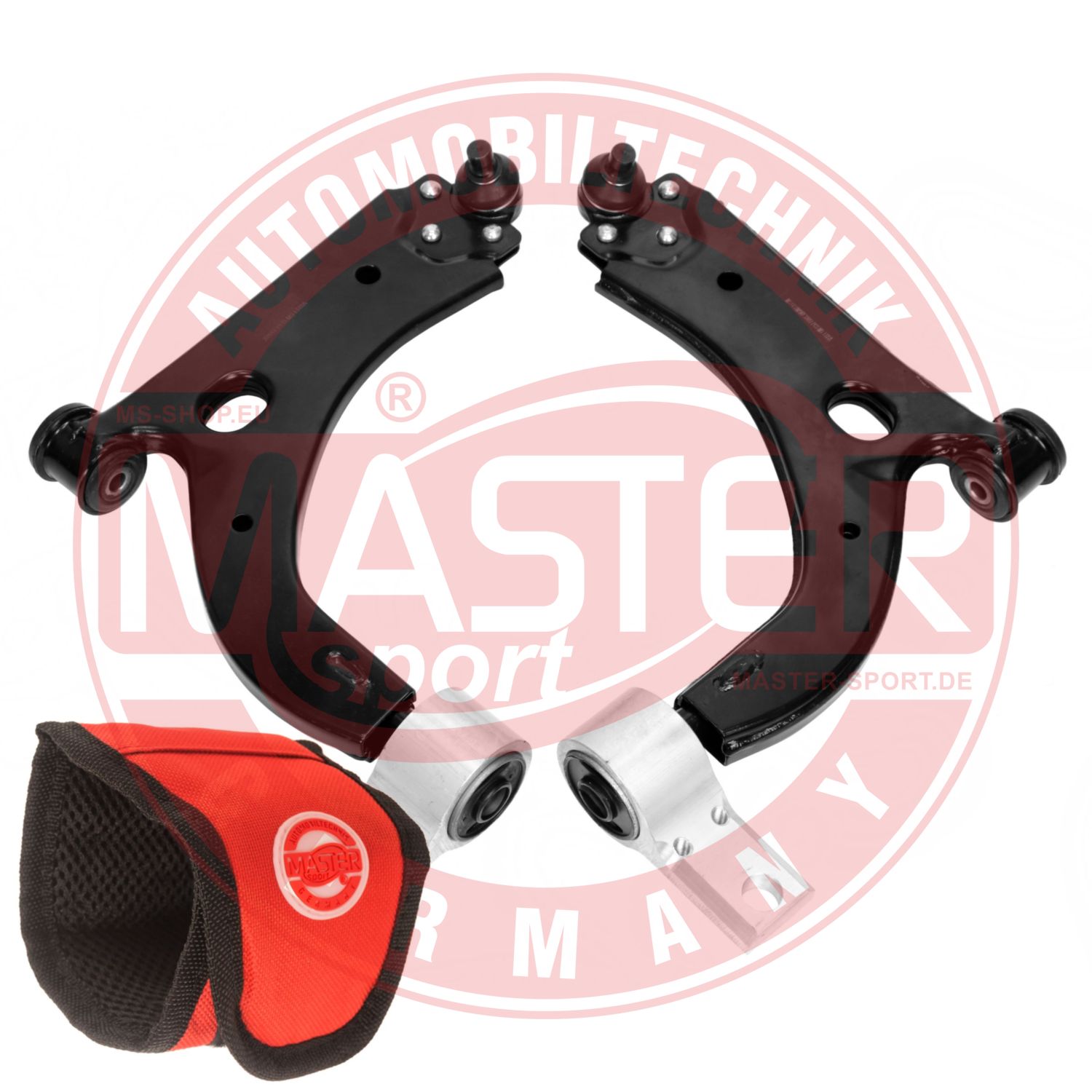 Control/Trailing Arm Kit, wheel suspension (36970/1-KIT-MSM)