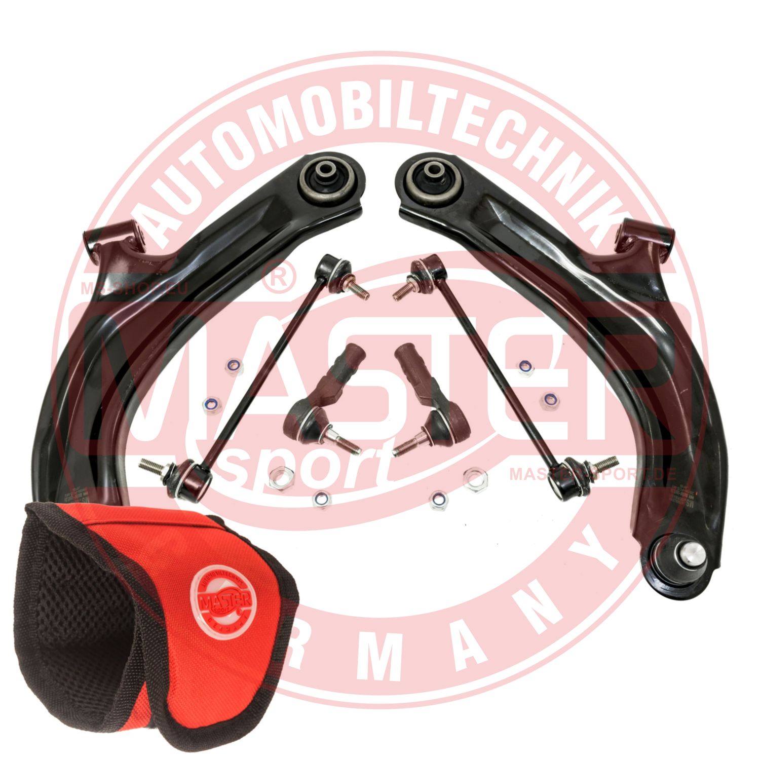 Control/Trailing Arm Kit, wheel suspension (36922-KIT-MSM)