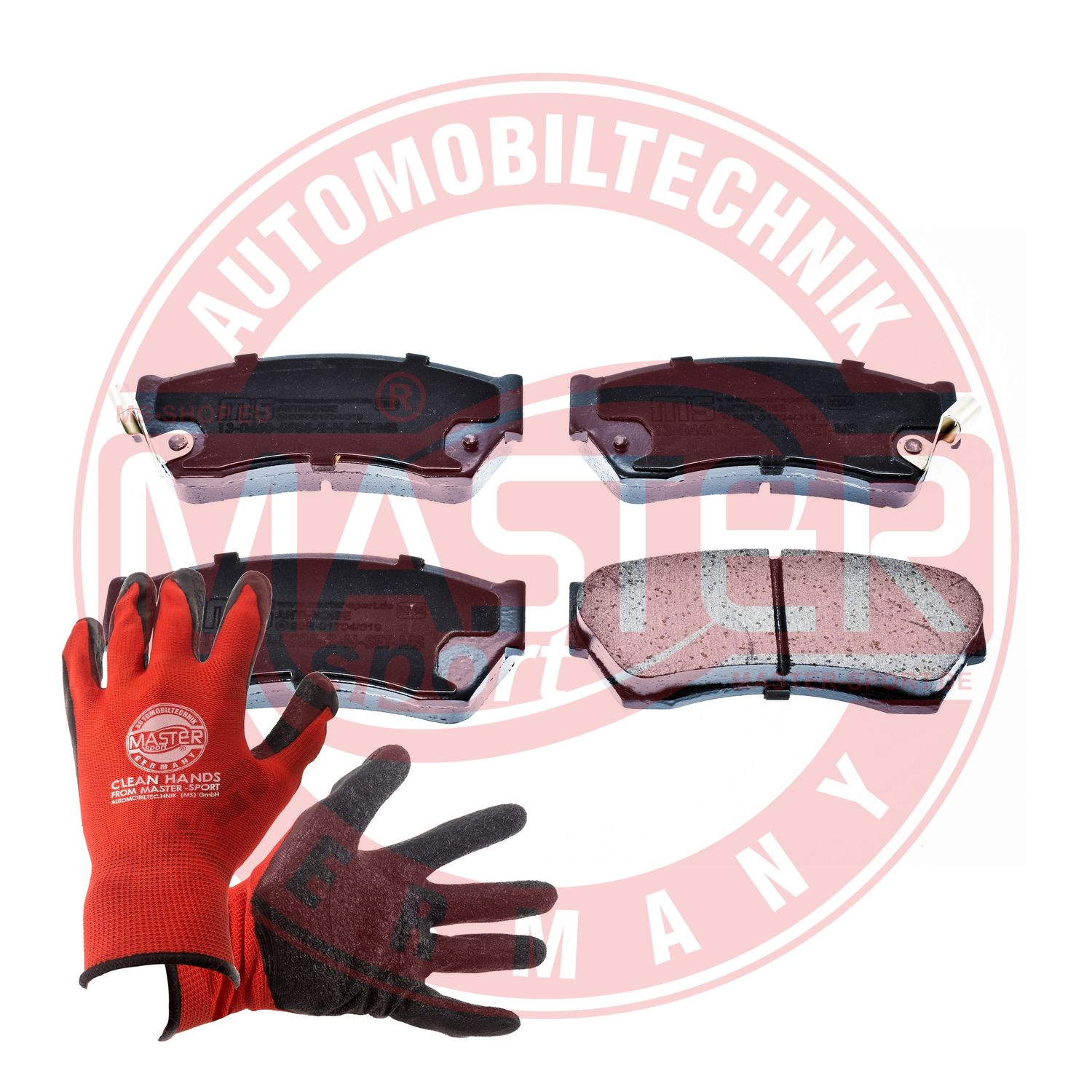 Brake Pad Set, disc brake (13046059852N-SET-MSP)