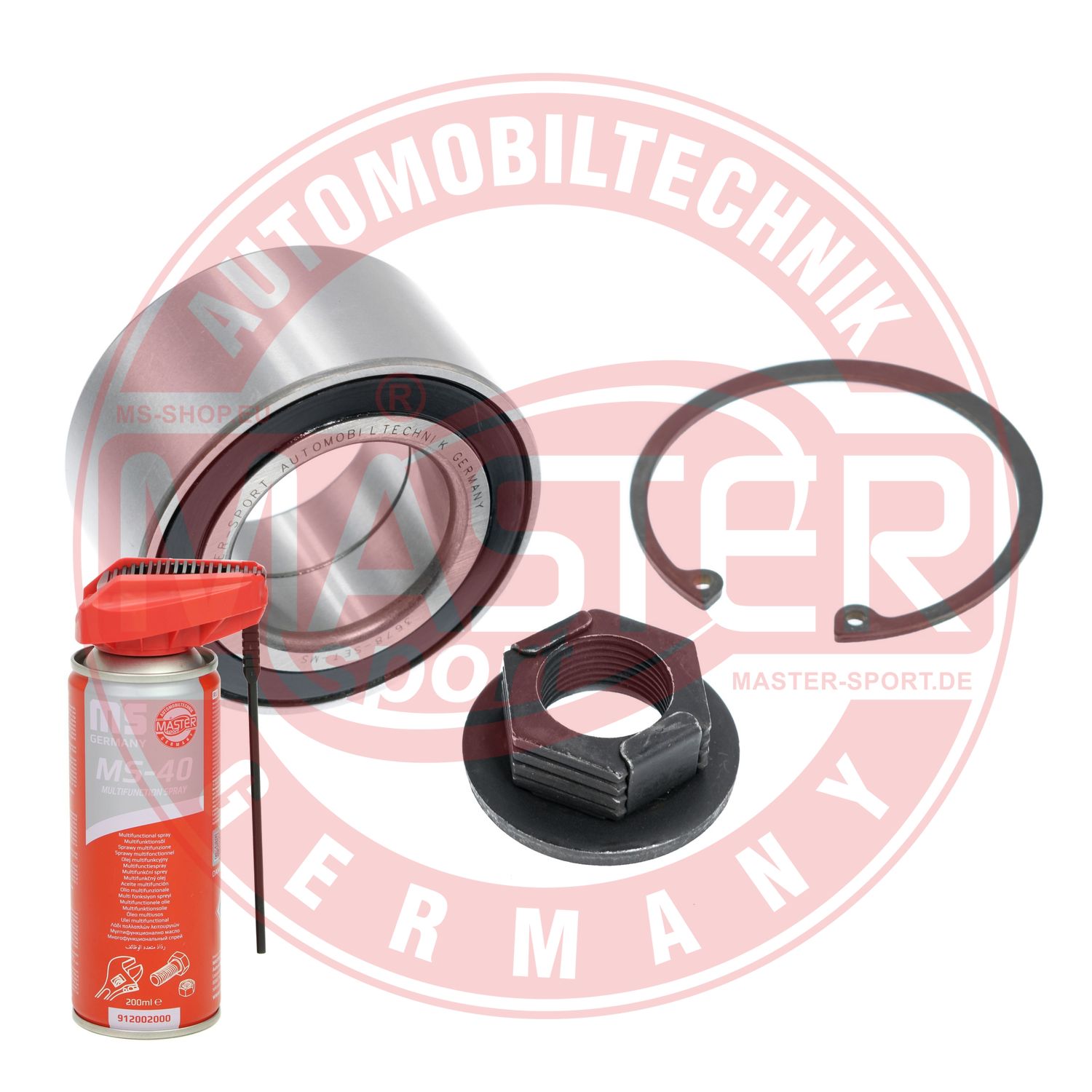 Wheel Bearing Kit (3678-SET-MSP)