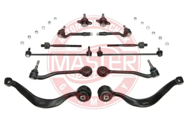 Control/Trailing Arm Kit, wheel suspension (36830/1-SET-MS)