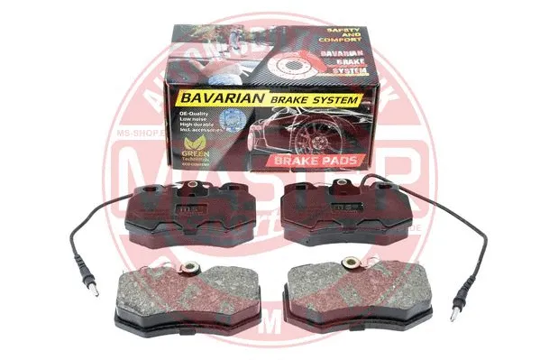 Brake Pad Set, disc brake (13046029562N-SET-MS)