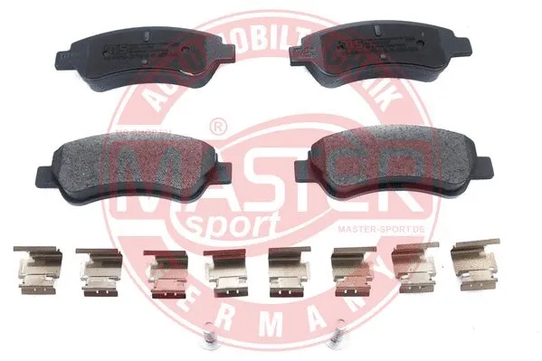 Brake Pad Set, disc brake (13046039942N-SET-MS)