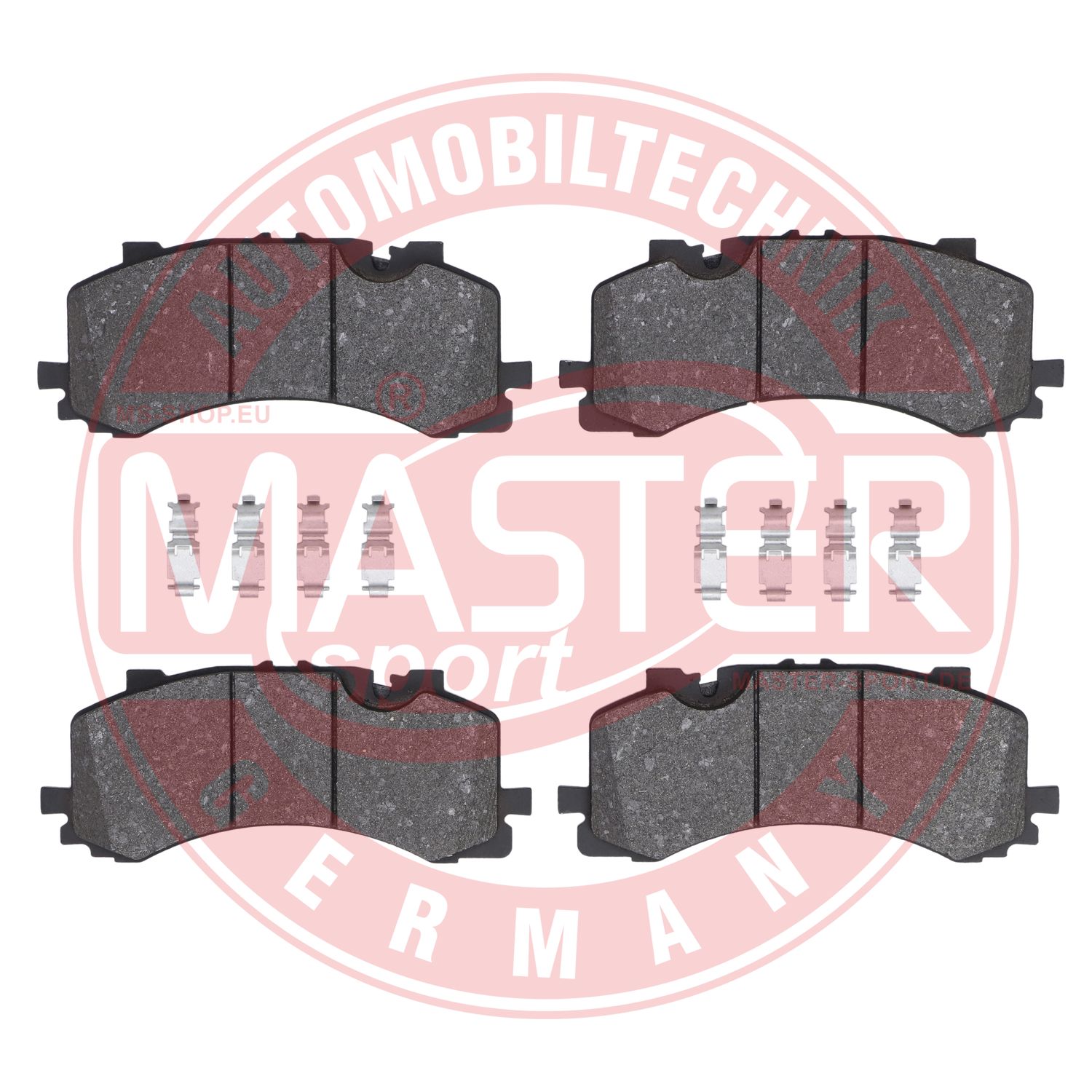 Brake Pad Set, disc brake (13046056922N-SET-MS)