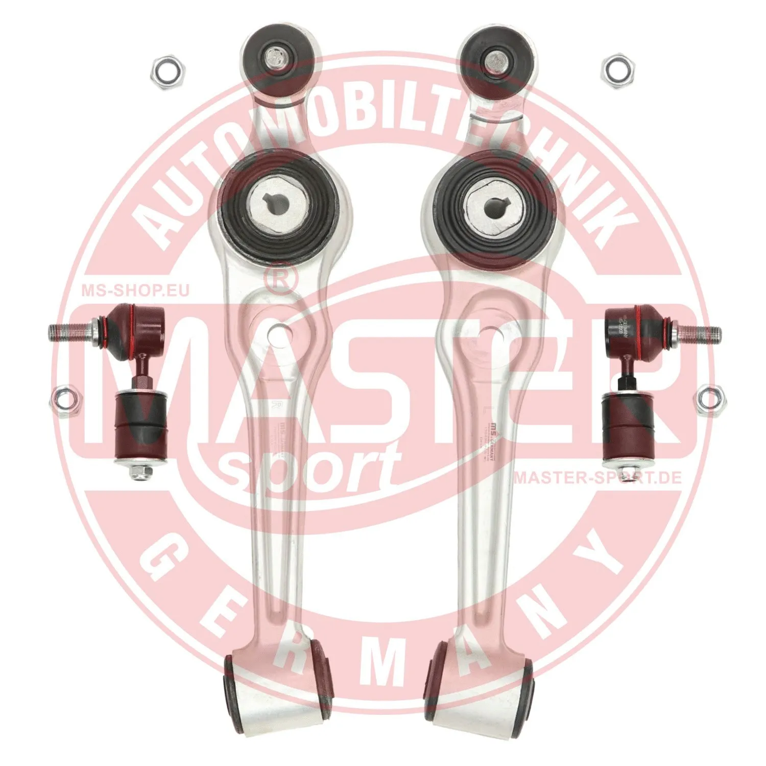 Control/Trailing Arm Kit, wheel suspension (37140/1-KIT-MS)