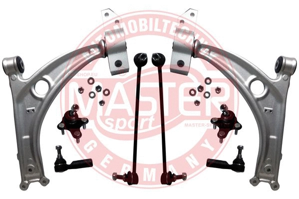 Control/Trailing Arm Kit, wheel suspension (36863-KIT-MS)