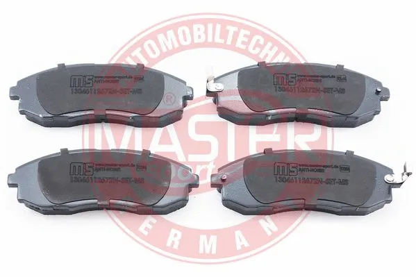 Brake Pad Set, disc brake (13046112672N-SET-MS)