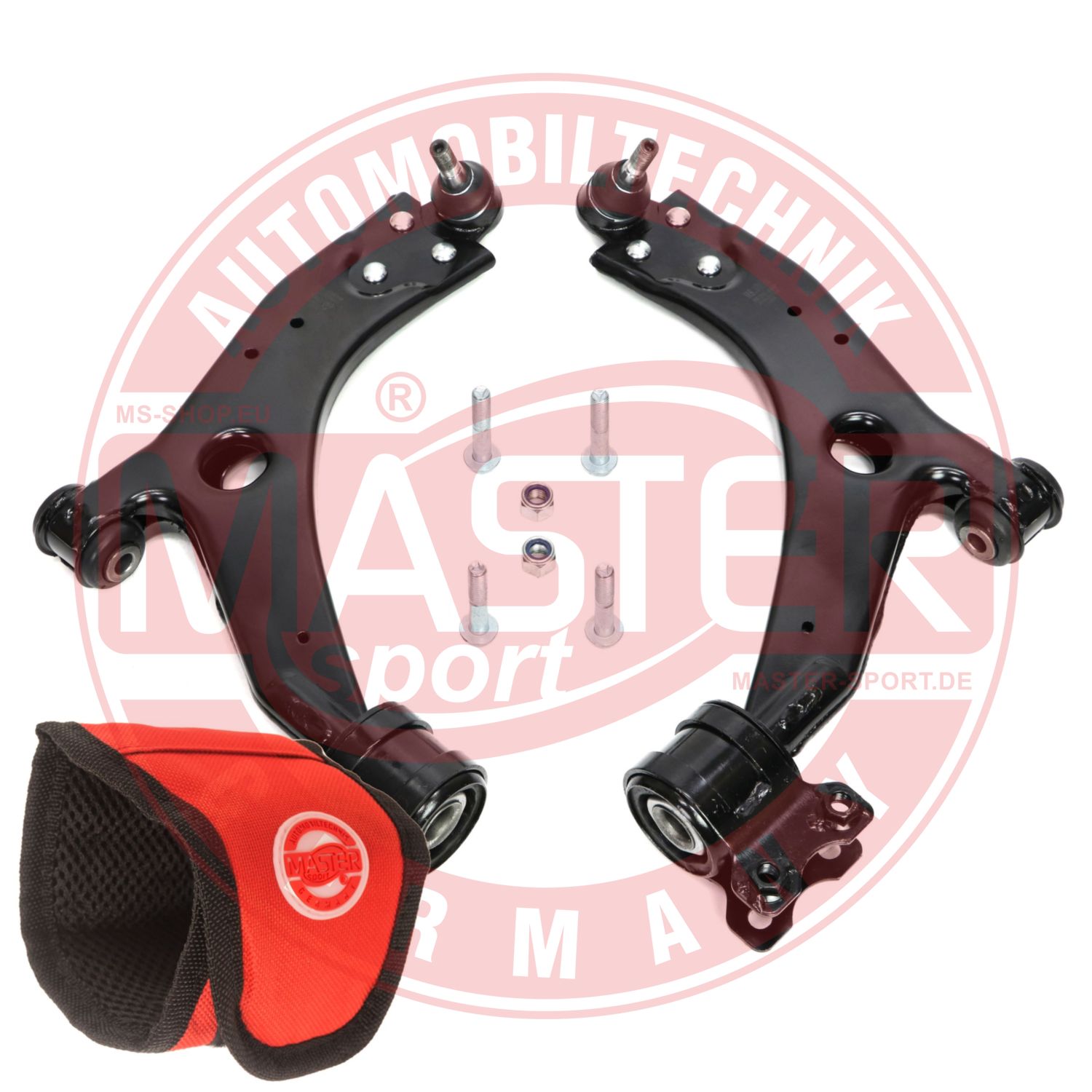 Control/Trailing Arm Kit, wheel suspension (36895/1-KIT-MSM)