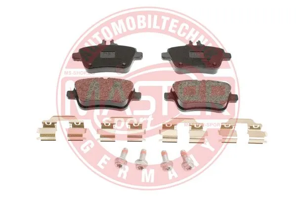 Brake Pad Set, disc brake (13046027862N-SET-MS)