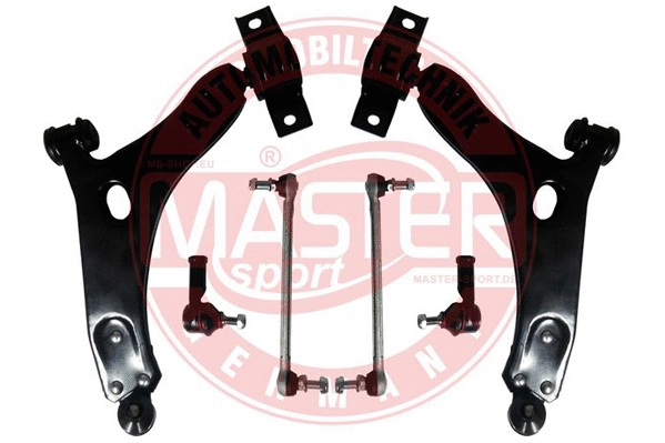 Control/Trailing Arm Kit, wheel suspension (36859-KIT-MS)