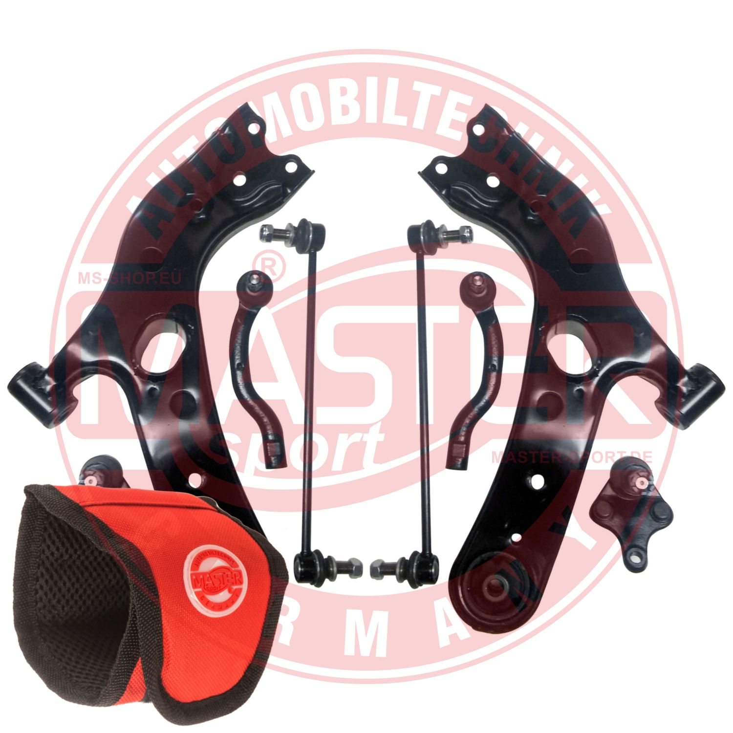 Control/Trailing Arm Kit, wheel suspension (36898-KIT-MSM)