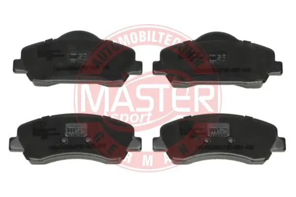 Brake Pad Set, disc brake (13046038672T-SET-MS)