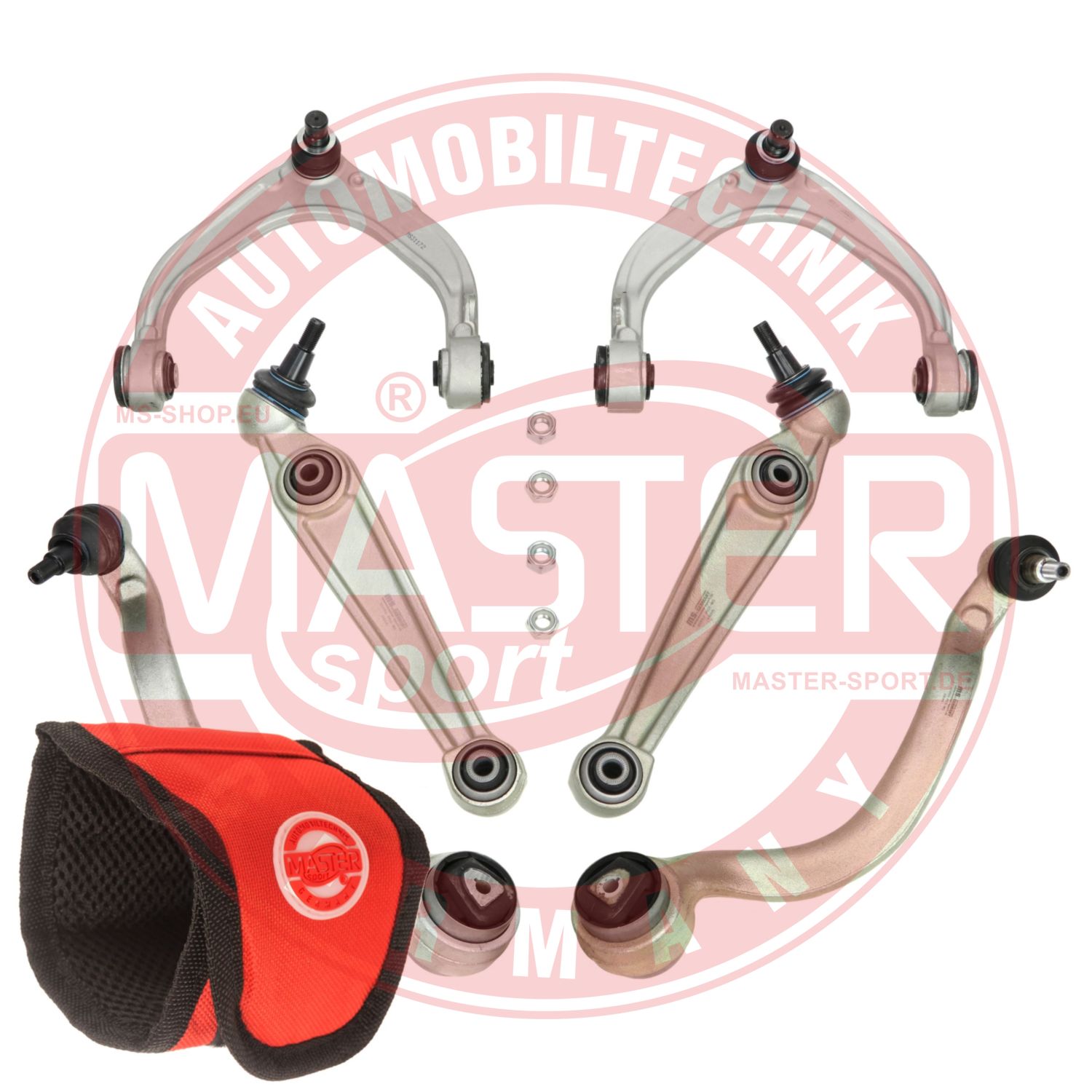 Control/Trailing Arm Kit, wheel suspension (36820/1-SET-MSM)