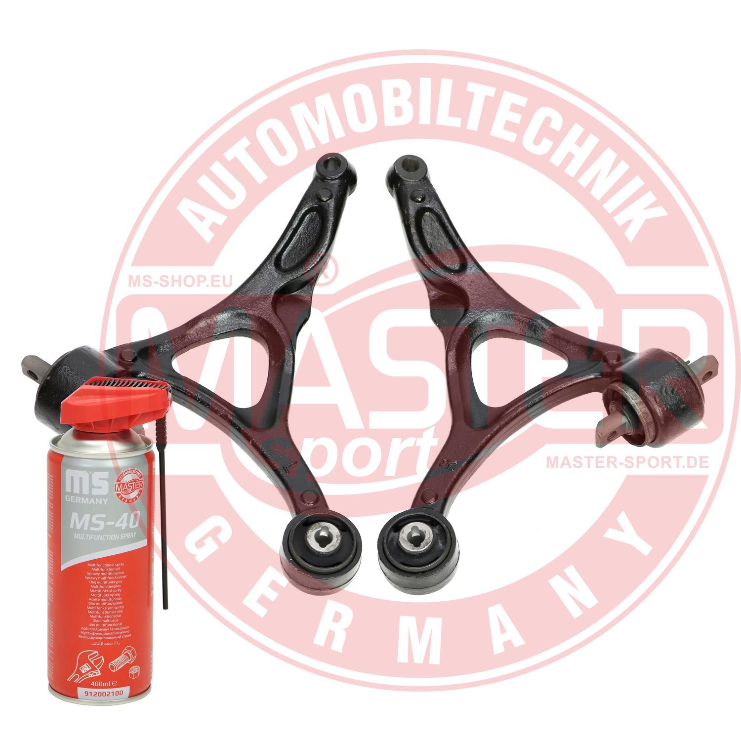 Control/Trailing Arm Kit, wheel suspension (36892/1-KIT-MSP)