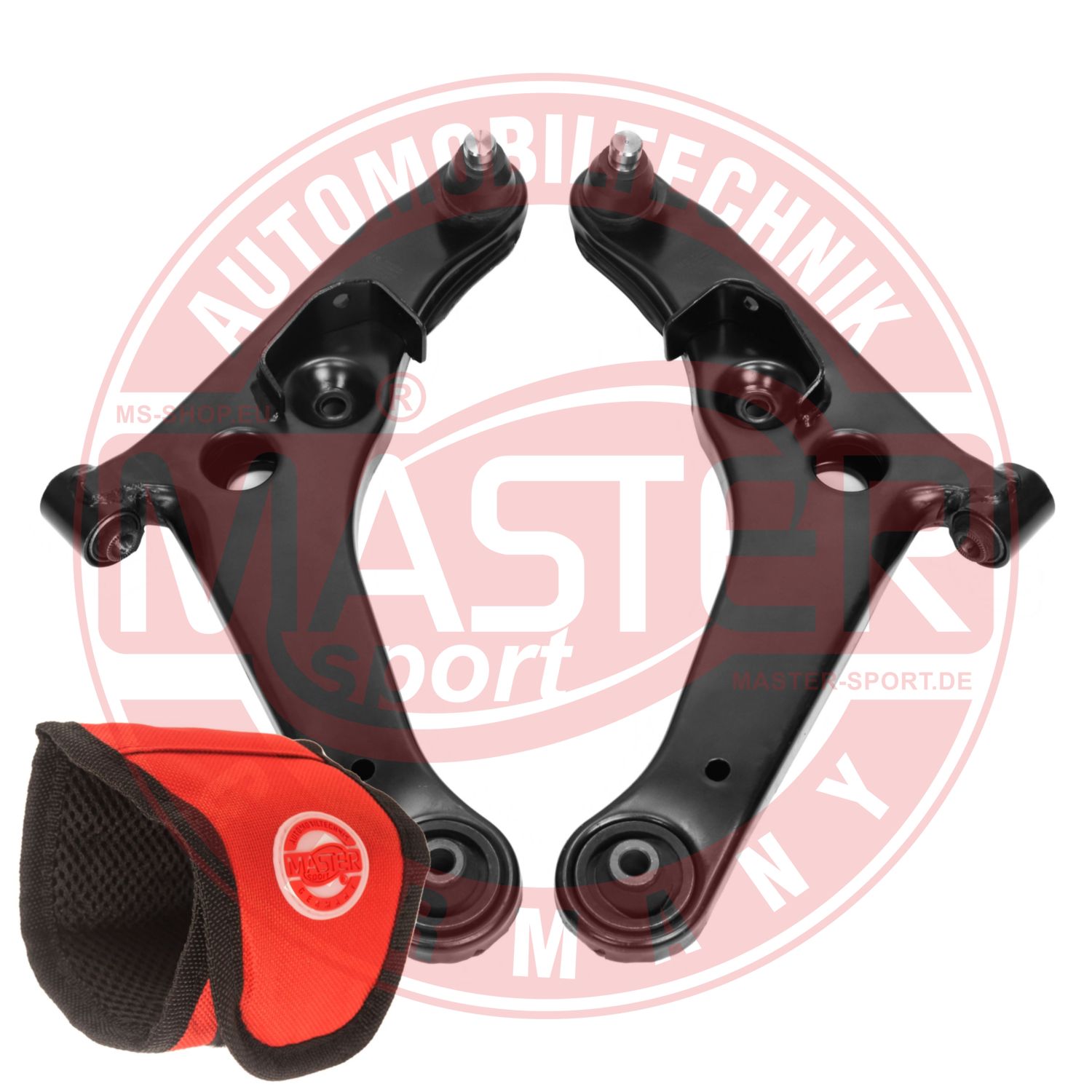 Control/Trailing Arm Kit, wheel suspension (36945/1-KIT-MSM)