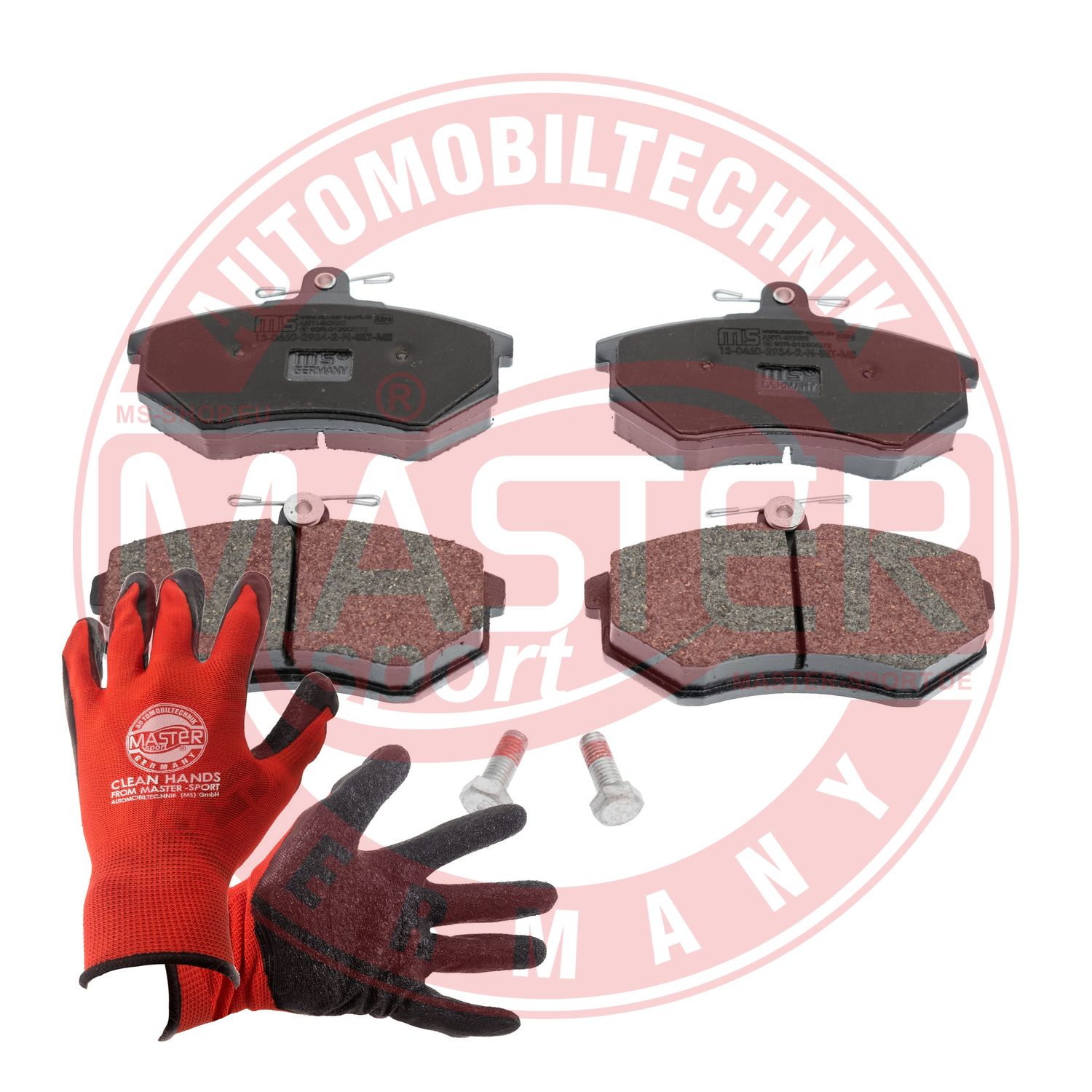 Brake Pad Set, disc brake (13046029342N-SET-MSP)