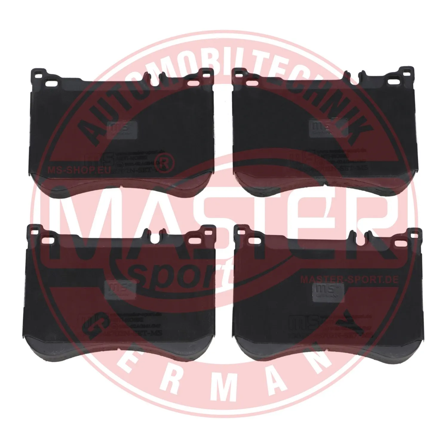 Brake Pad Set, disc brake (13046048702N-SET-MS)