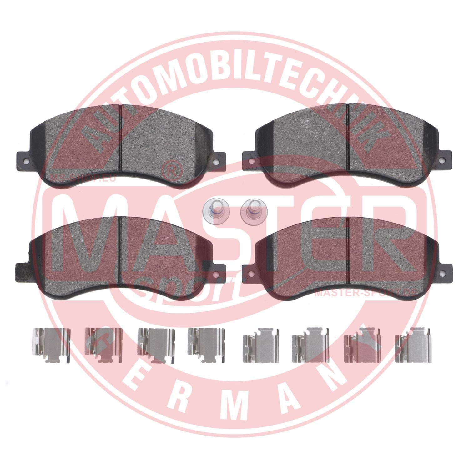Brake Pad Set, disc brake (13046038602T-SET-MS)